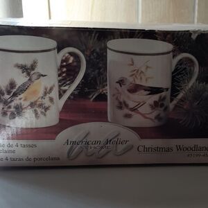 American Atelier At Home porcelain mugs Set of 4